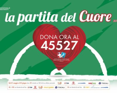 La “Partita del Cuore” 2021 si gioca su Canale 5