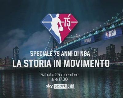 Su Sky Sport lo speciale per i 75 anni dell’NBA: la storia in movimento