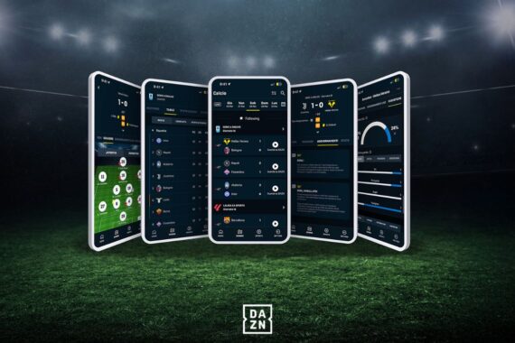 DAZN lancia “Risultati”: la nuova sezione dedicata alle statistiche