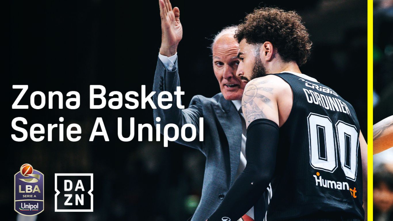 Su DAZN sbarca “Zona Basket Serie A Unipol” per l’ultima giornata della Serie A di basket 2024/2025 Su DAZN sbarca “Zona Basket Serie A Unipol” per l’ultima giornata della Serie A di basket 2024/2025
