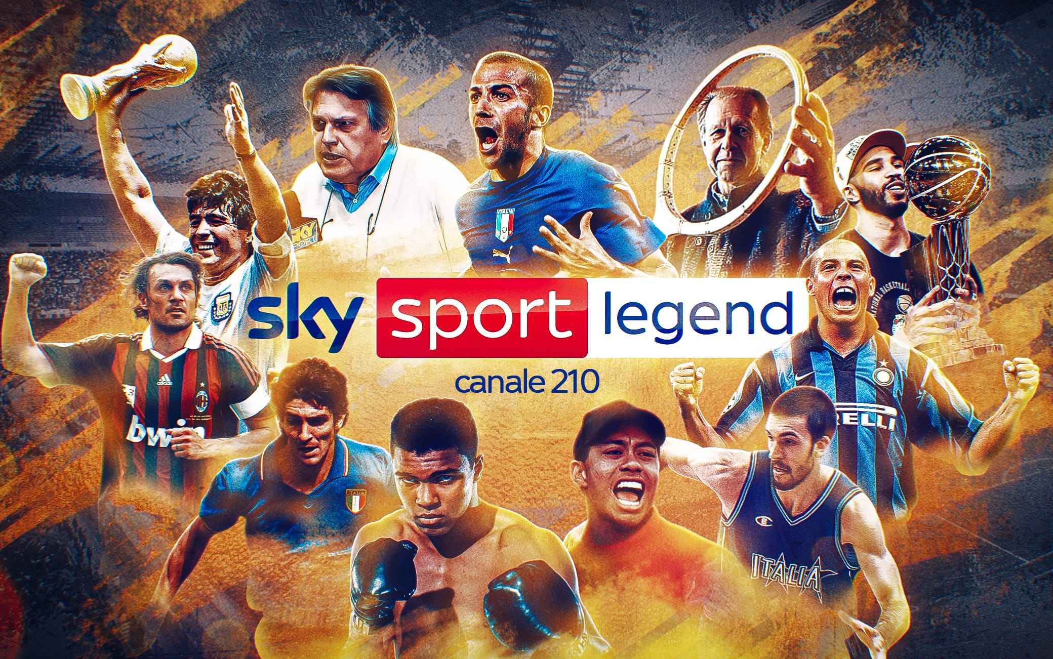 Arriva Sky Sport Legend: la storia dello sport sul nuovo canale Arriva Sky Sport Legend: la storia dello sport sul nuovo canale