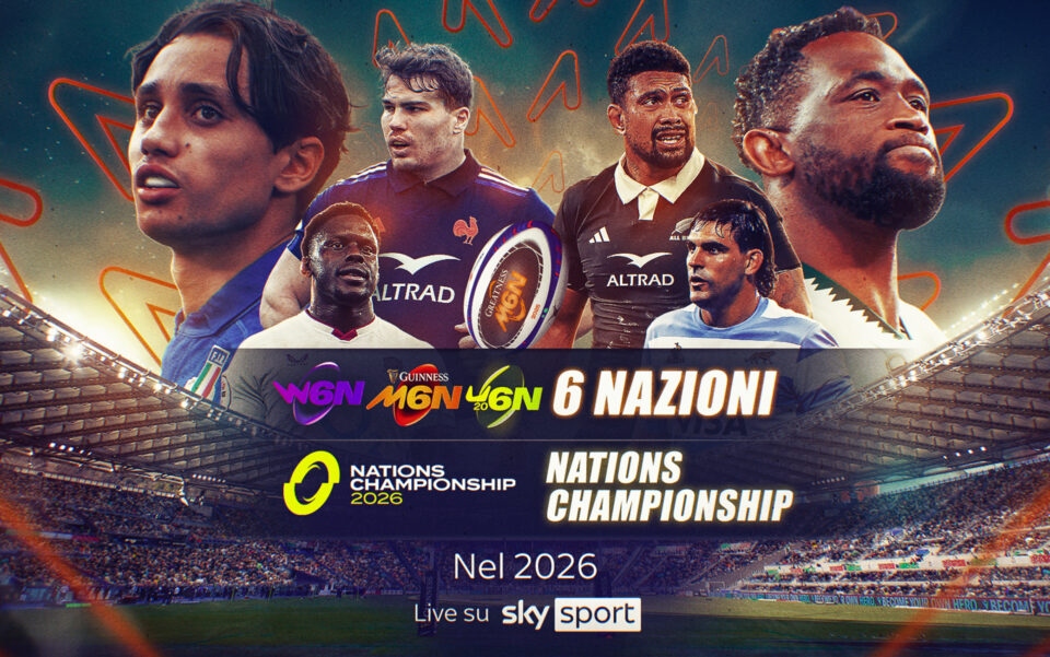 sky sport acquisisce i diritti del 8216guinness men8217s six nations8217 e del 8216nations championship8217 di rugby per il 2026