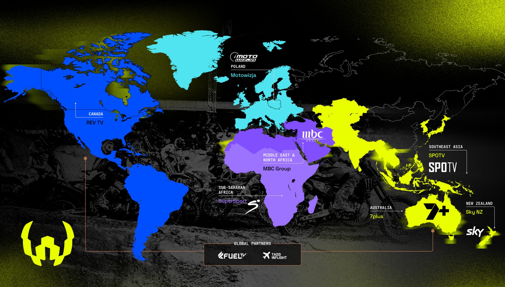 Il World Supercross annuncia i partner per la copertura TV del 2025 Il World Supercross annuncia i partner per la copertura TV del 2025
