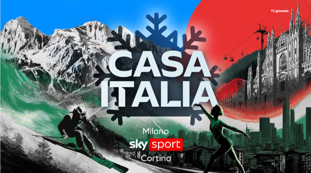 La copertura editoriale di Sky Sport per le Olimpiadi di Milano Cortina 2026