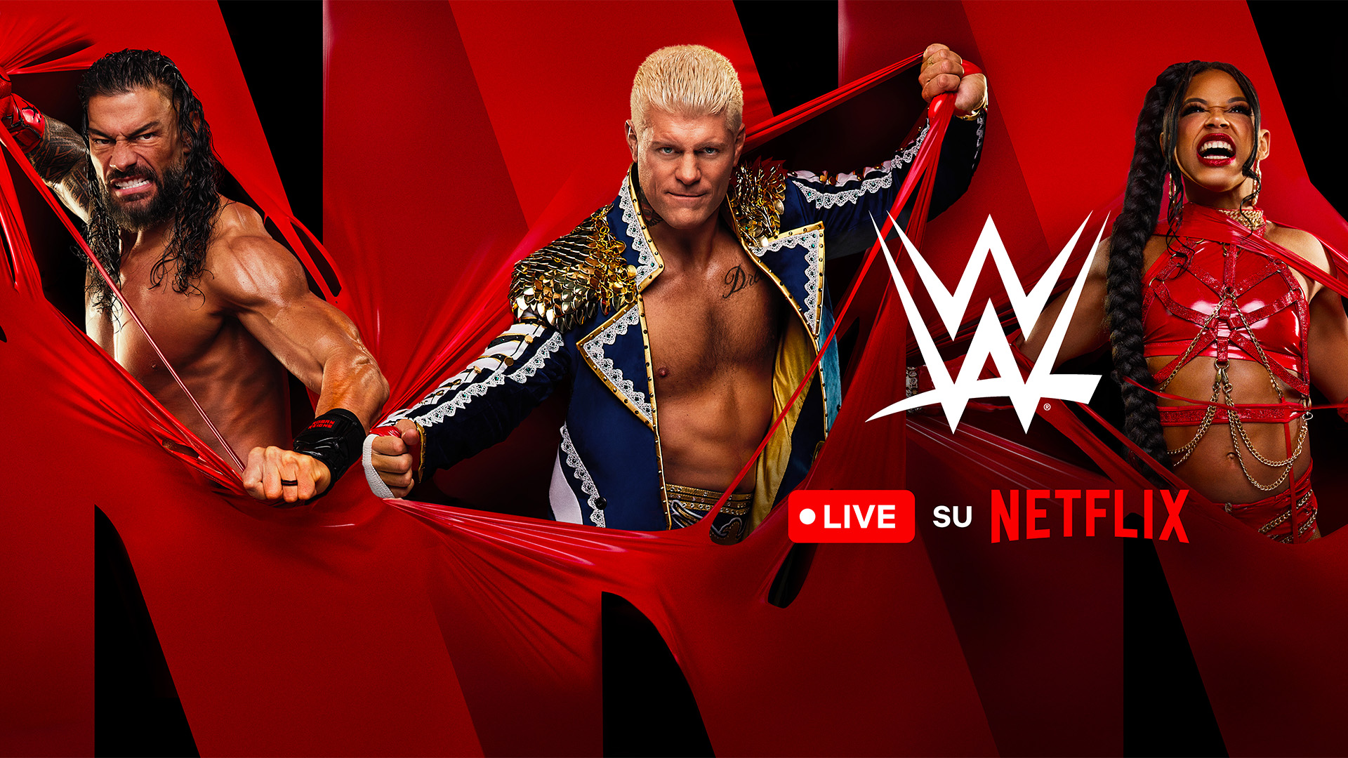 wwe diretta netflix